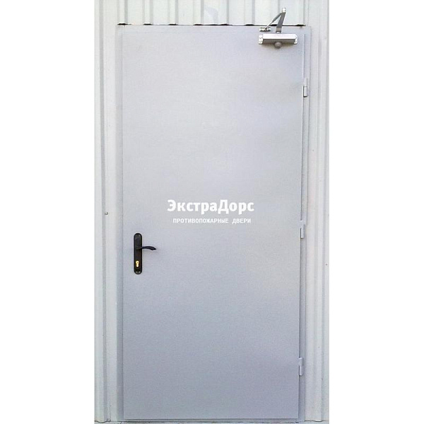 Противопожарная дверь EI 30 3 типа белая металлическая в Клине  купить
