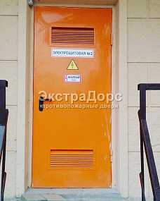 Противопожарные двери с решеткой от производителя в Клине  купить