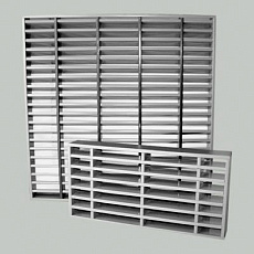 Решетка противопожарная вентиляционная 100х400